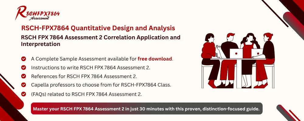 RSCH FPX 7864 Assessment 2 Correlation Application and Interpretation